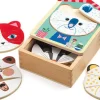 Djeco - Puzzel Dierenkoppen - Face Mix +2Jr 18St