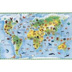 Djeco Puzzel Dieren Van De Wereld 100St