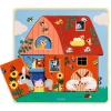 Djeco Puzzel 3 Lagen Chez Moo +18M