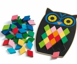 Djeco - Puzzel - Mozaiek - Mosa Boo Uil +3Jr