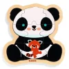 Djeco Puzzel Panda 9 Stukjes
