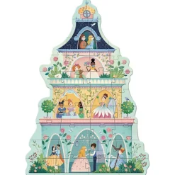 Djeco Puzzel Prinsessentoren - 36 Stukjes