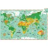 Djeco Puzzel Reis Rond De Wereld 200St