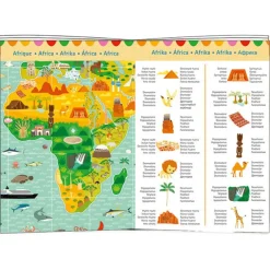 Djeco Puzzel Reis Rond De Wereld 200St