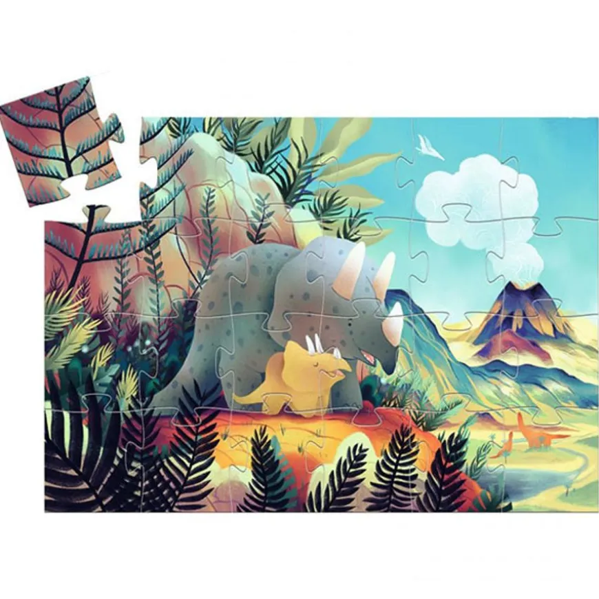 Djeco Puzzel Teo De Dino 24 Stukjes