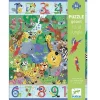 Djeco Puzzel 1 Tot 10 Jungle - 54 Stukjes