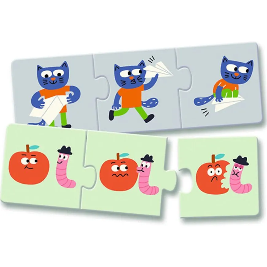 Djeco Puzzel Trio Verhaaltjes +3Jr