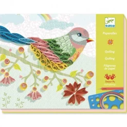 Djeco Quilling Papierrolletjes Seizoenen In Spiralen