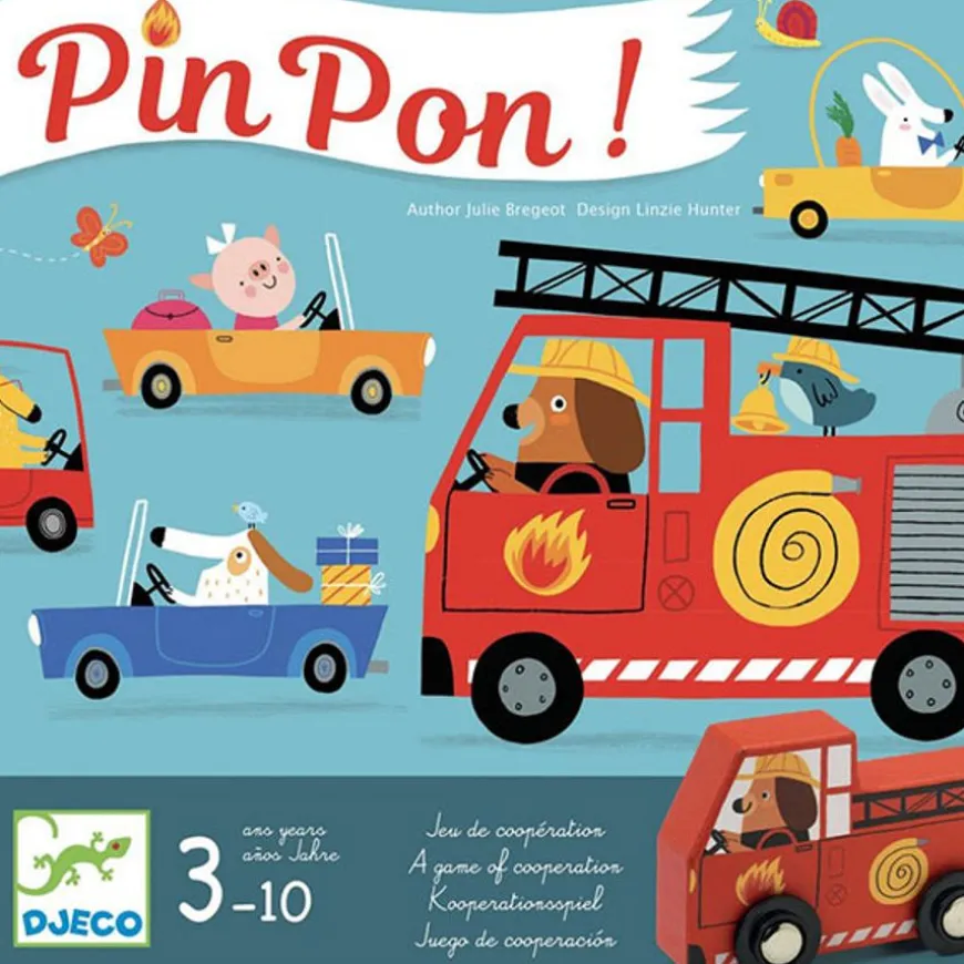 Djeco Samenwerkingsspel Pin Pon! 3-10Jr