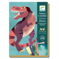Djeco Schilderijtjes Metalliseren Dinosaurussen +6Jr