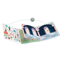 Djeco Stickerboek Kasteelleven 4-7Jr
