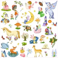 Djeco Stickers Fantasie 160 Stuks