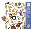 Djeco Stickers Middeleeuwen 160 Stuks