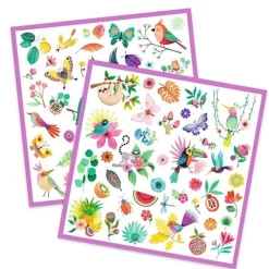 Djeco Stickers Paradijs 160 Stuks