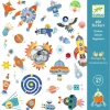Djeco Stickers Ruimte 160 Stuks