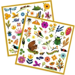 Djeco Stickers Tuin 160 Stuks