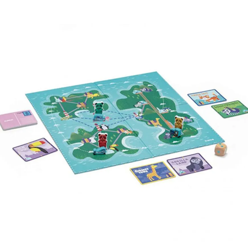 Djeco Strategiespel Around The World +6 Jr