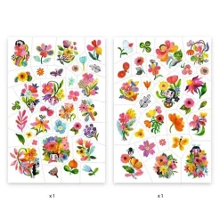Djeco Tattoos Aqua Flor +3Jr