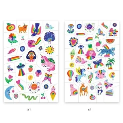 Djeco Tattoos Rainbow +3Jr