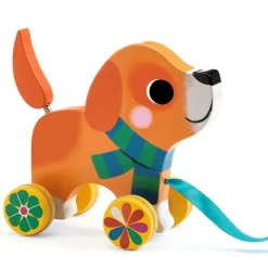 Djeco Trekdier Hond Lou