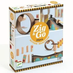 Djeco Zig & Go Kettingreactie Spel 25St