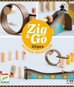 Djeco Zig & Go Kettingreactie Spel 25St