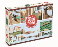 Djeco Zig & Go Kettingreactie Spel 48St