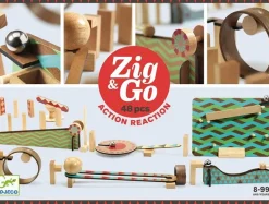 Djeco Zig & Go Kettingreactie Spel 48St