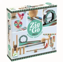 Djeco Zig & Go Kettingreactie Spel 28St
