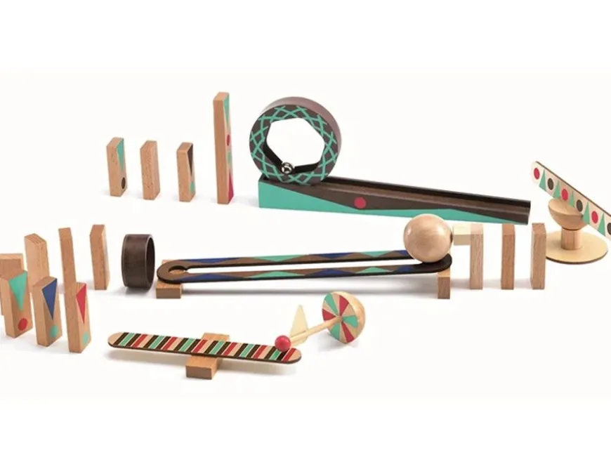 Djeco Zig & Go Kettingreactie Spel 28St