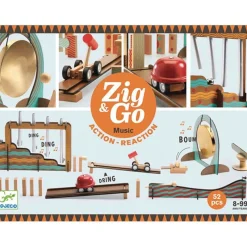 Djeco Zig & Go Kettingreactie Spel 52St