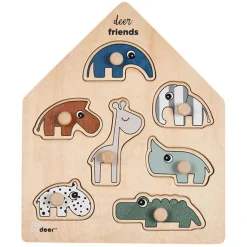 Done By Deer Inlegpuzzel Deer Friends Colour Mix