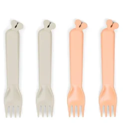 Done By Deer Kiddish Vorken Set - Raffi Sand/Coral