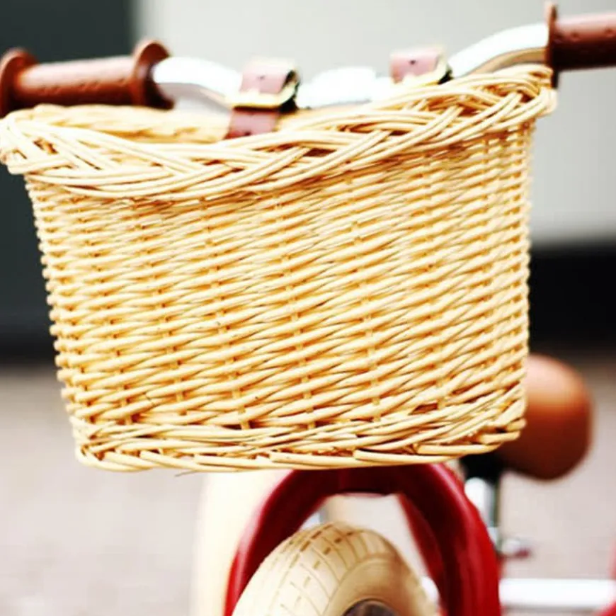 Fietsmand - Rieten Mand - Trybike