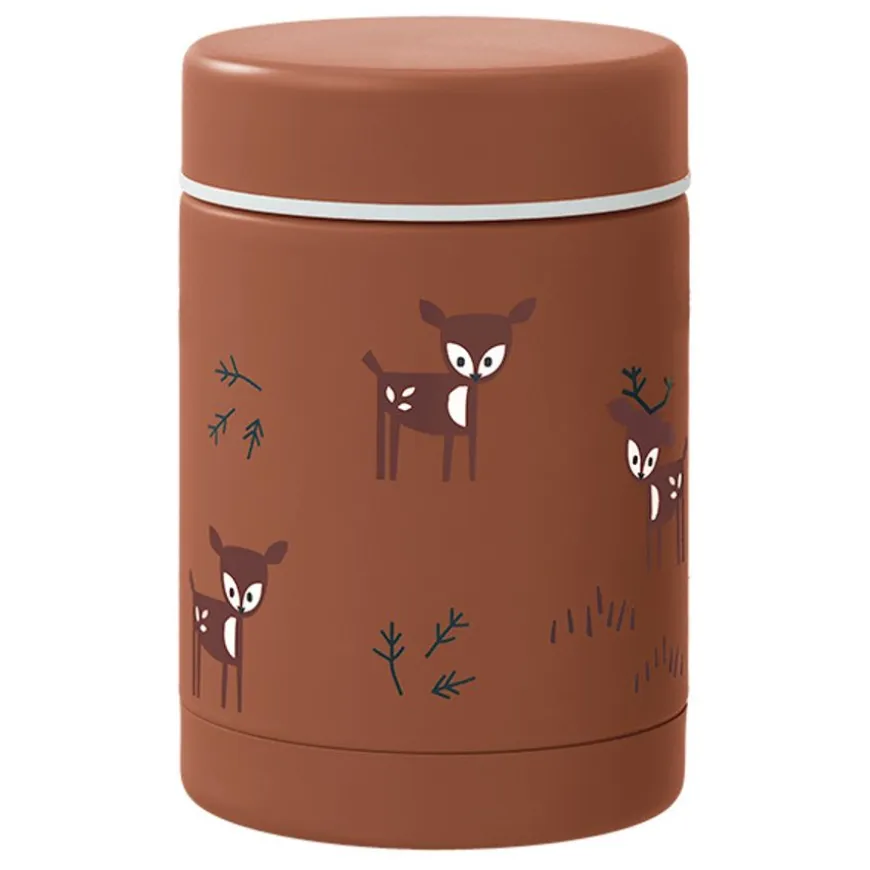 Fresk Thermosbeker Voedselcontainer 300Ml Deer Amber Brown