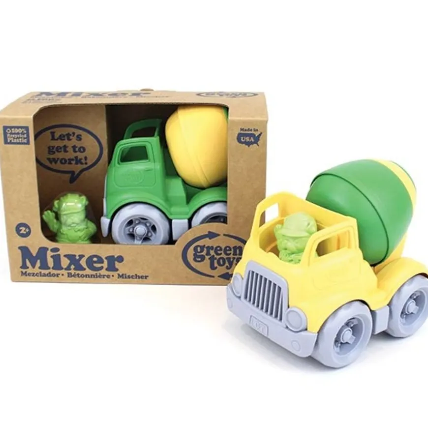 Green Toys Betonmixer Vrachtwagen Geel