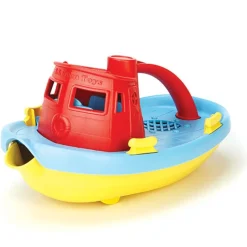 Green Toys Sleepboot Geel-Rood