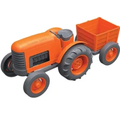Green Toys Tractor Oranje