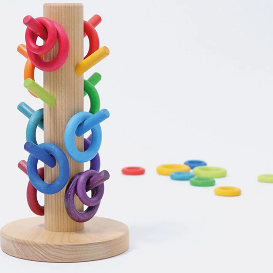 Grimm'S Sorteerboom Regenboog Ringen