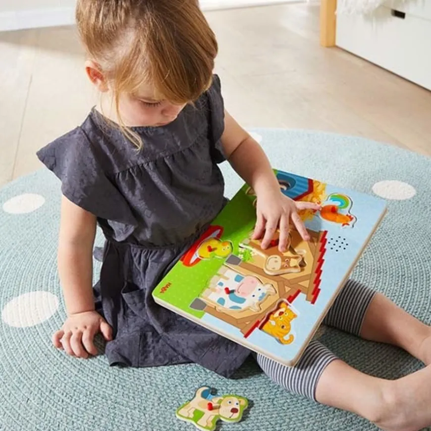 Haba Geluidenpuzzel Op De Boerderij