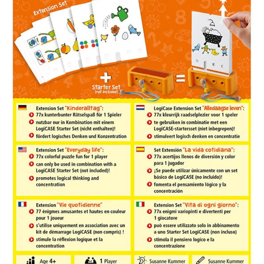 Haba Logicase Uitbreidingsset – Alledaagse Leven 4+