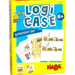 Haba Logicase Uitbreidingsset – Bouwplaats 6+