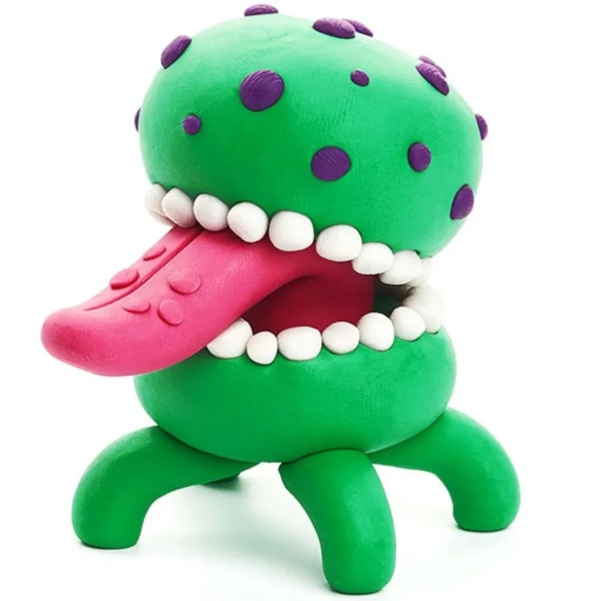 Hey Clay Boetseerklei Alien: Burger