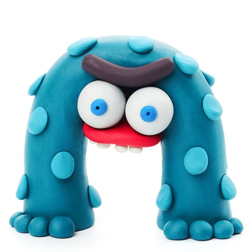 Hey Clay Boetseerklei Aliens: Muzon, Volcano, Bigfoot