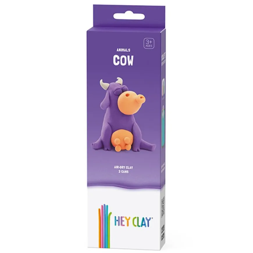 Hey Clay Boetseerklei Boerderijdier: Koe