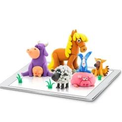 Hey Clay Boetseerklei Boerderijdier: Konijn