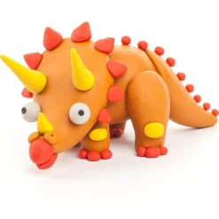 Hey Clay Boetseerklei Dino'S: Pterodactylus, Triceratops, Tyrannosaurus