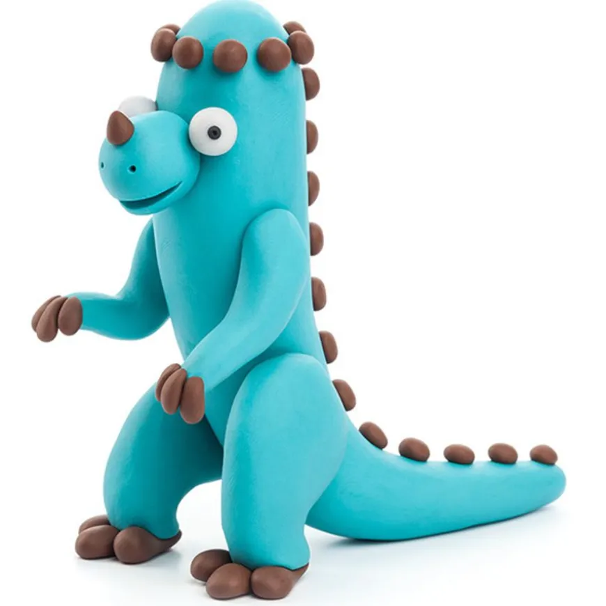 Hey Clay Boetseerklei Dino'S: Stegosaurus, Pachycephalosaurus, Brachiosaurus