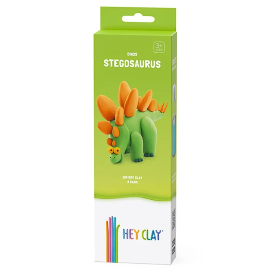 Hey Clay Boetseerklei Dino: Stegosaurus