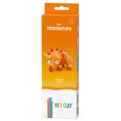 Hey Clay Boetseerklei Dino: Triceratops